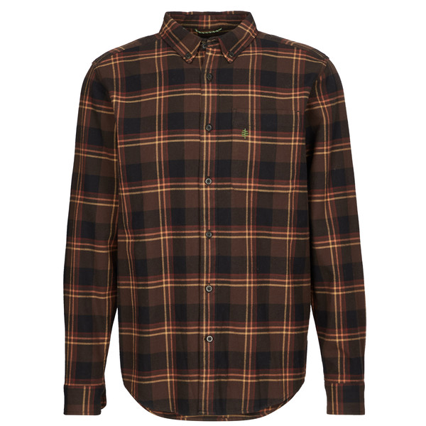 LIEBACK ORGANIC COTTON FLANNEL L/S Herren - Outdoor Hemd