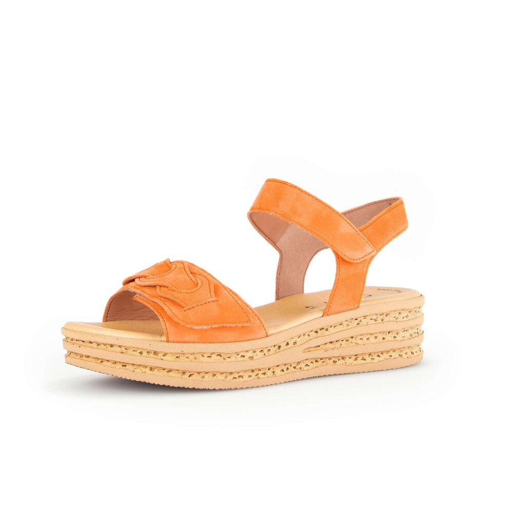 Gabor fashion Plateau Sandale orange