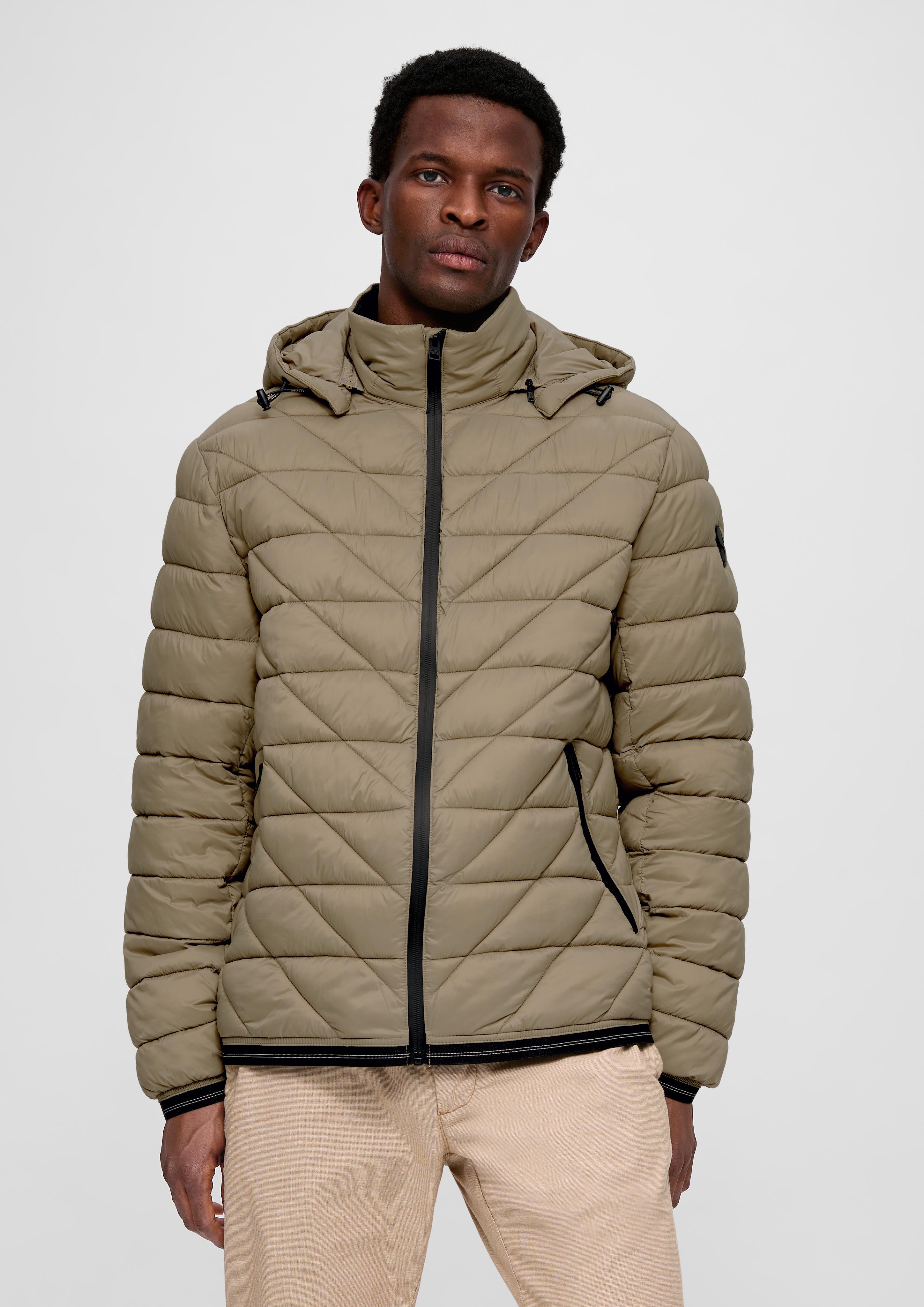 Steppjacke mit Kontrast-Details  2131724-8520