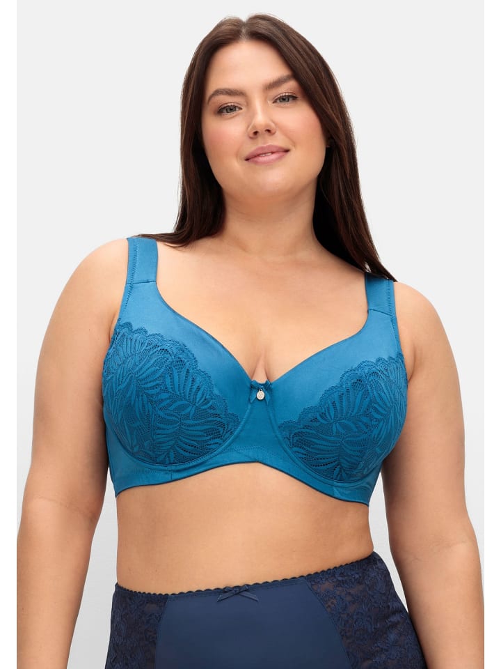 sheego Bügel-BH in blau günstig kaufen