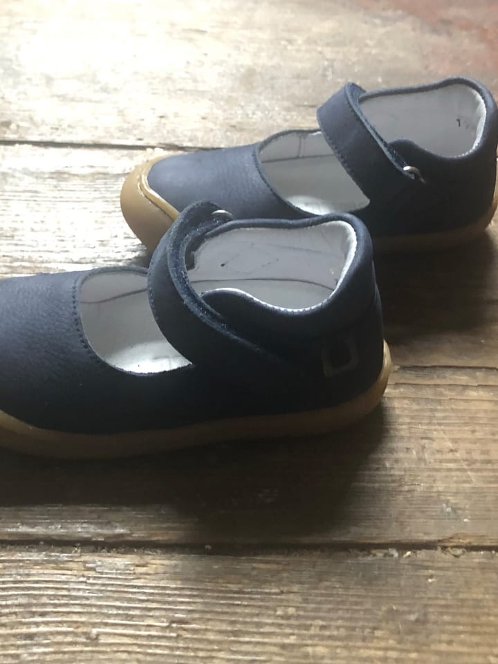 BO-BELL Leder-Spangenballerinas in Dunkelblau günstig kaufen 21