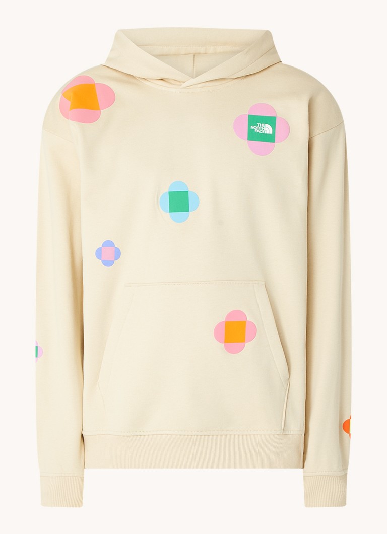 The North Face TNF x Yinka Ilori Lets's Blossom hoodie with print