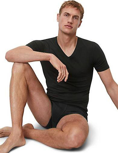 Marc O'Polo T-Shirt 2-PACK V NECK SS 2er Pack