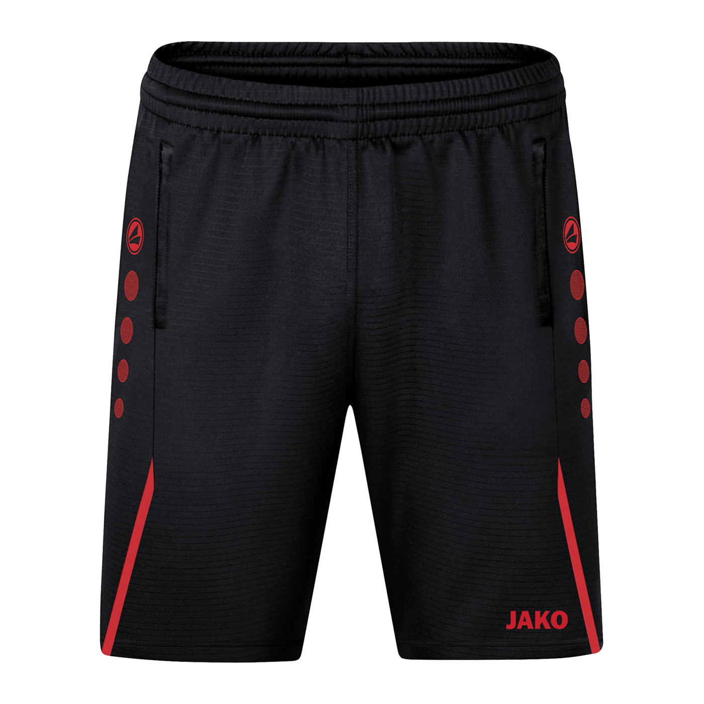 JAKO Challenge Trainingsshort Schwarz Rot F812