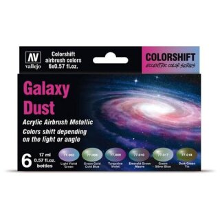 Colorshift Set - Galaxy Dust (6x 17ml)