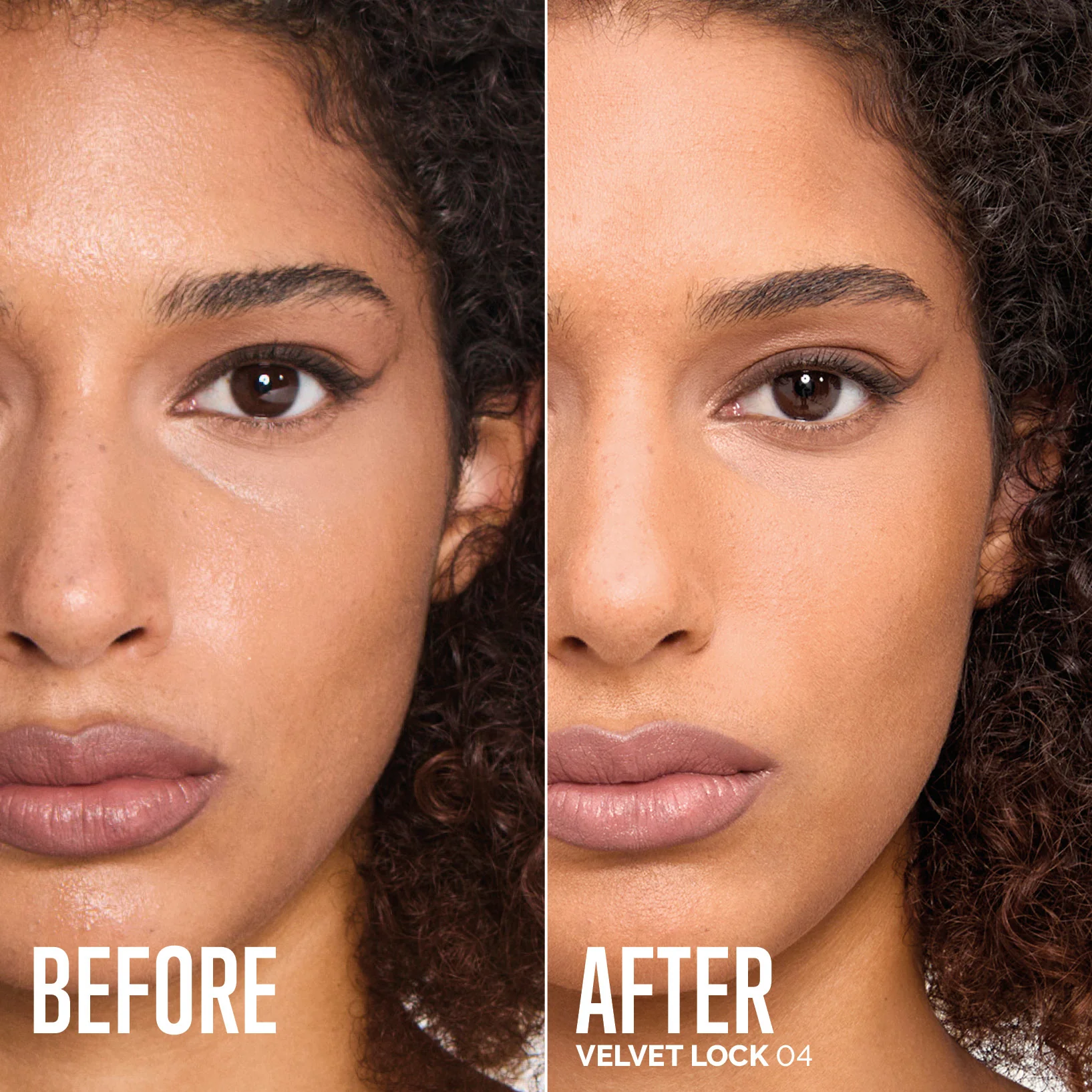 Polvos compactos para el rostro VELVET LOCK