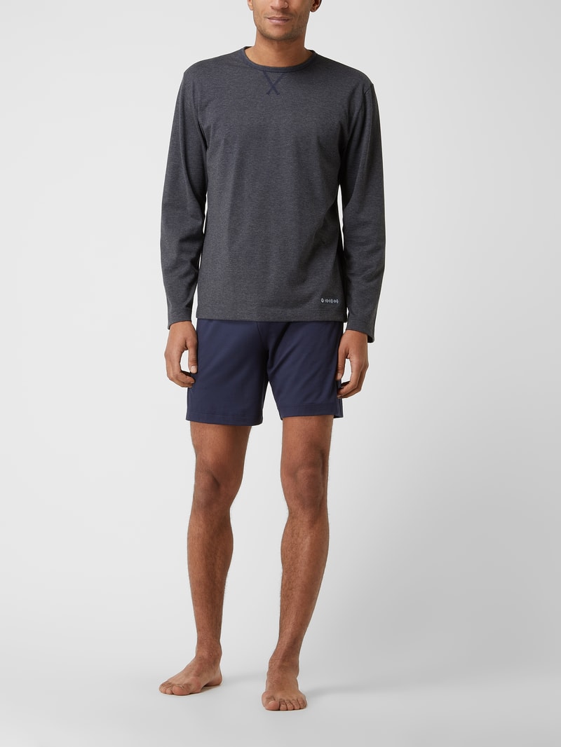 Pyjama-Hose mit Modal-Anteil Modell 'Jefferson' in dunkelblau