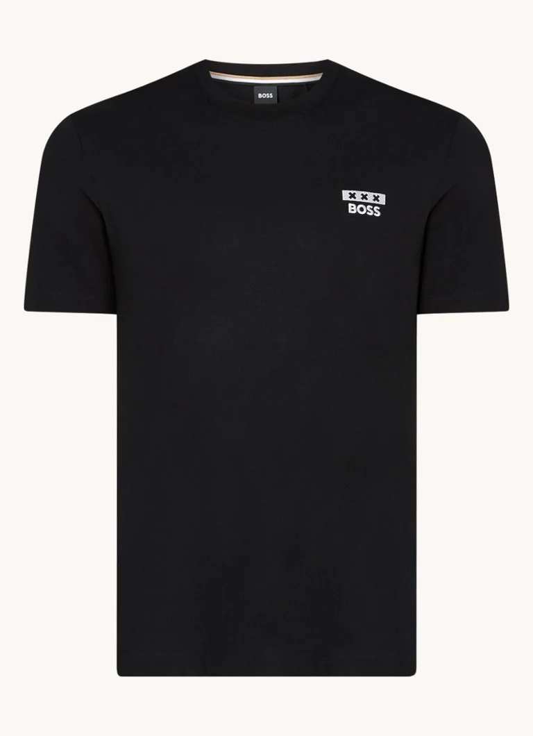 Exkluzívne tričko HUGO BOSS s trojitou výšivkou loga X