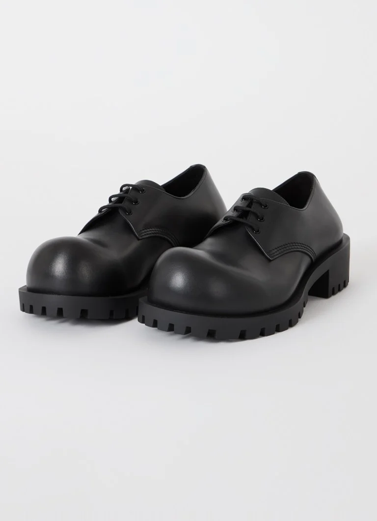 Balenciaga Hummer Derby ze skóry cielęcej