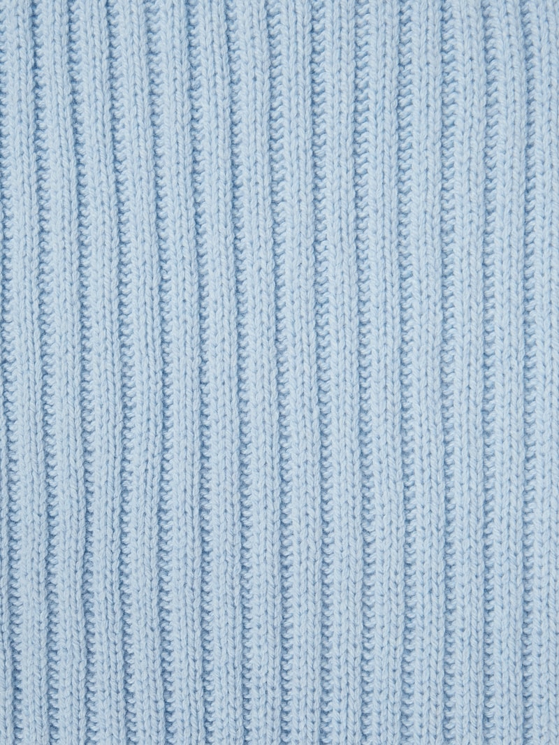 Schal mit Kaschmir-Anteil in bleu