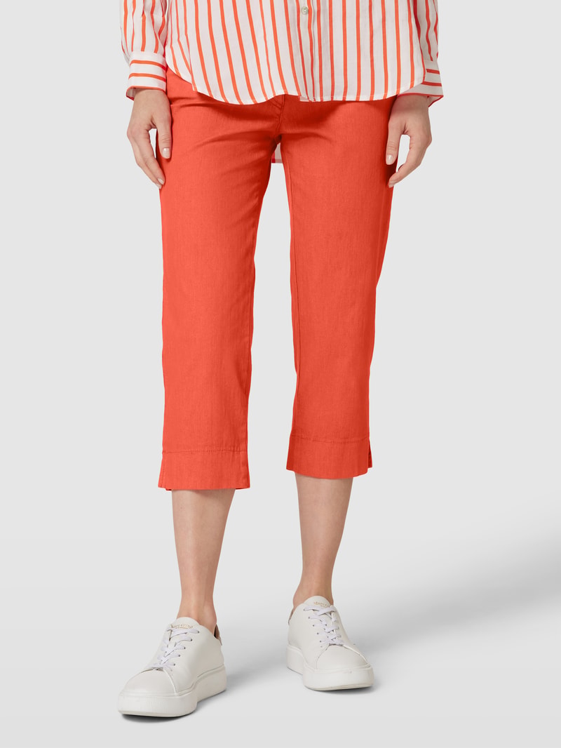 Caprihose im 5-Pocket-Design Modell 'Greata' in rot