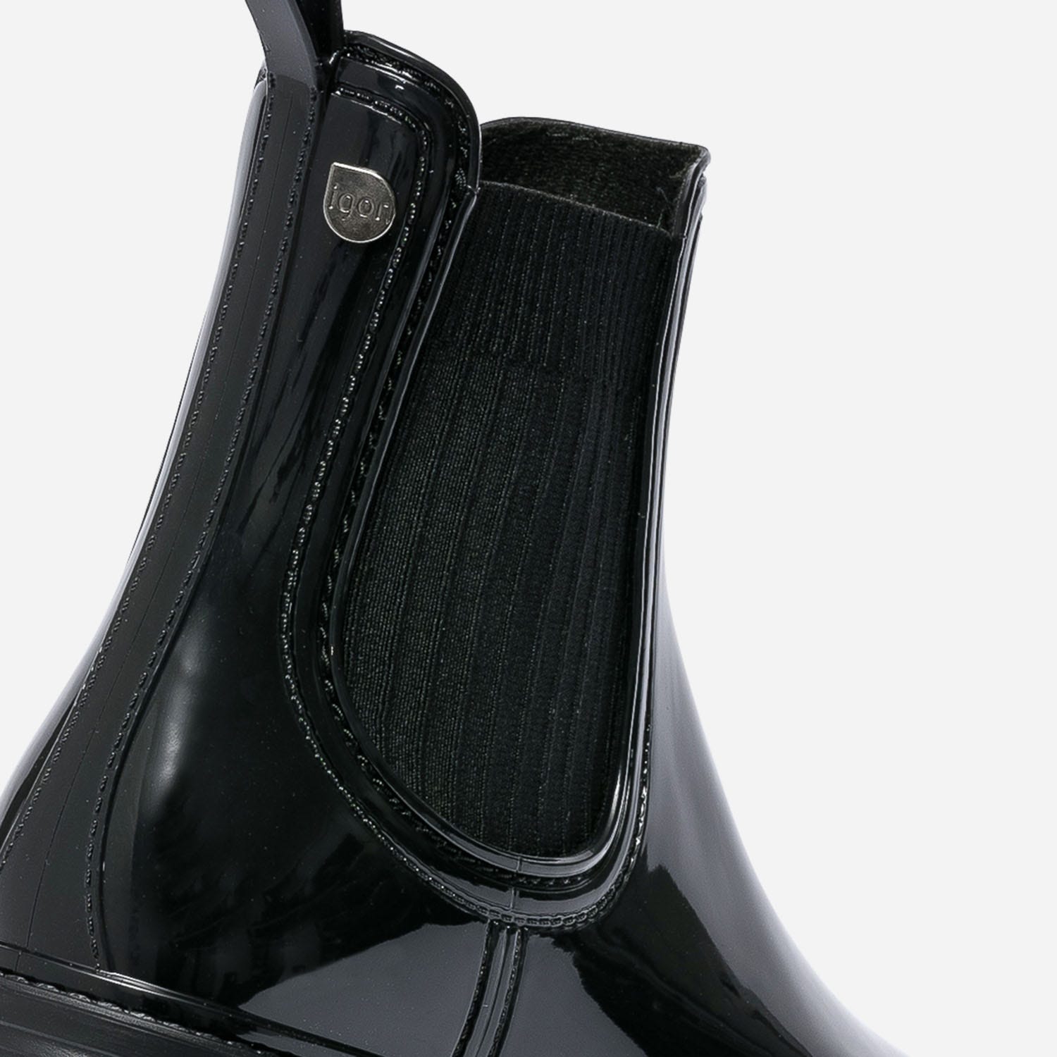 Chelsea boots de pluie IGOR noir