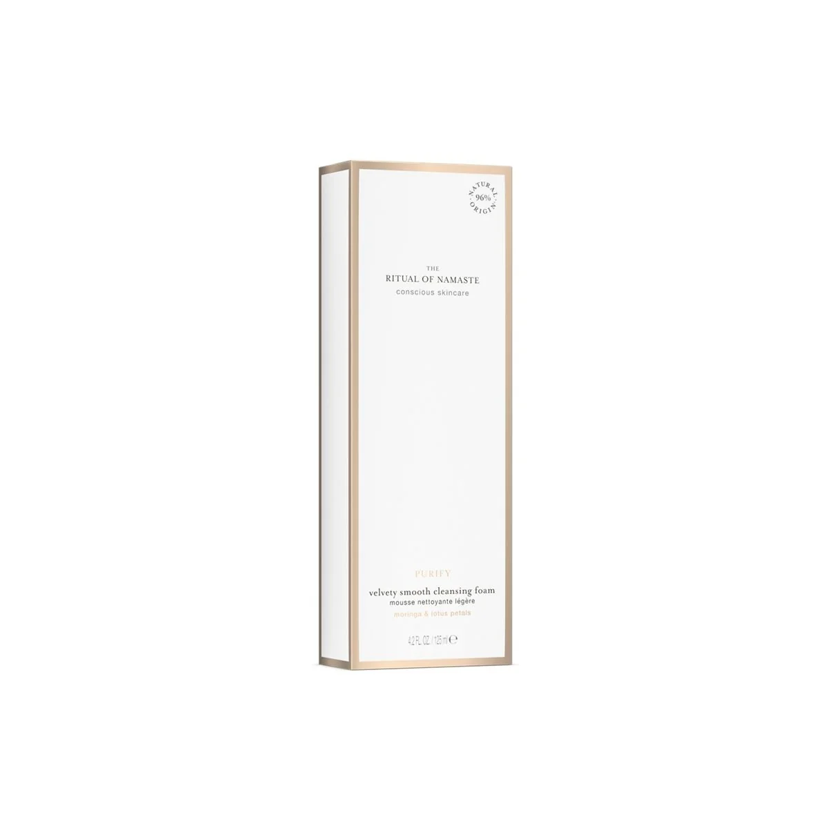 Espuma limpiadora facial Ritual of Namaste Purify de textura suave y aterciopelada