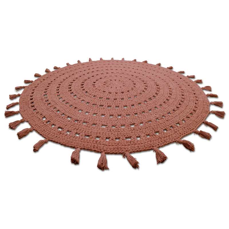 Tapis crochet 120cm NILA