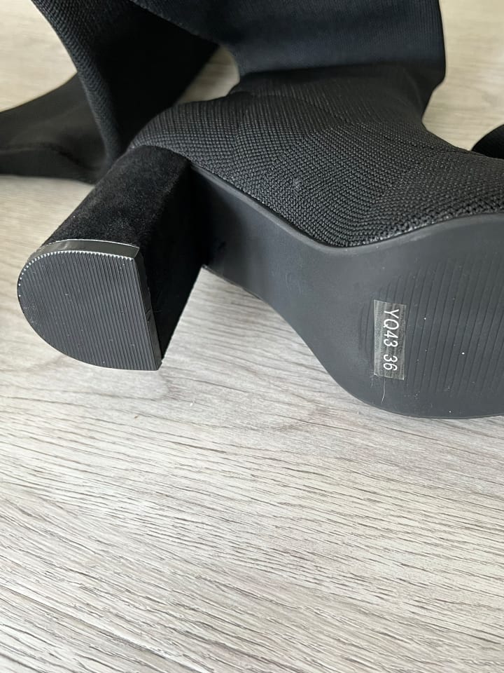 Foreverfolie Stiefel in Schwarz günstig kaufen 36