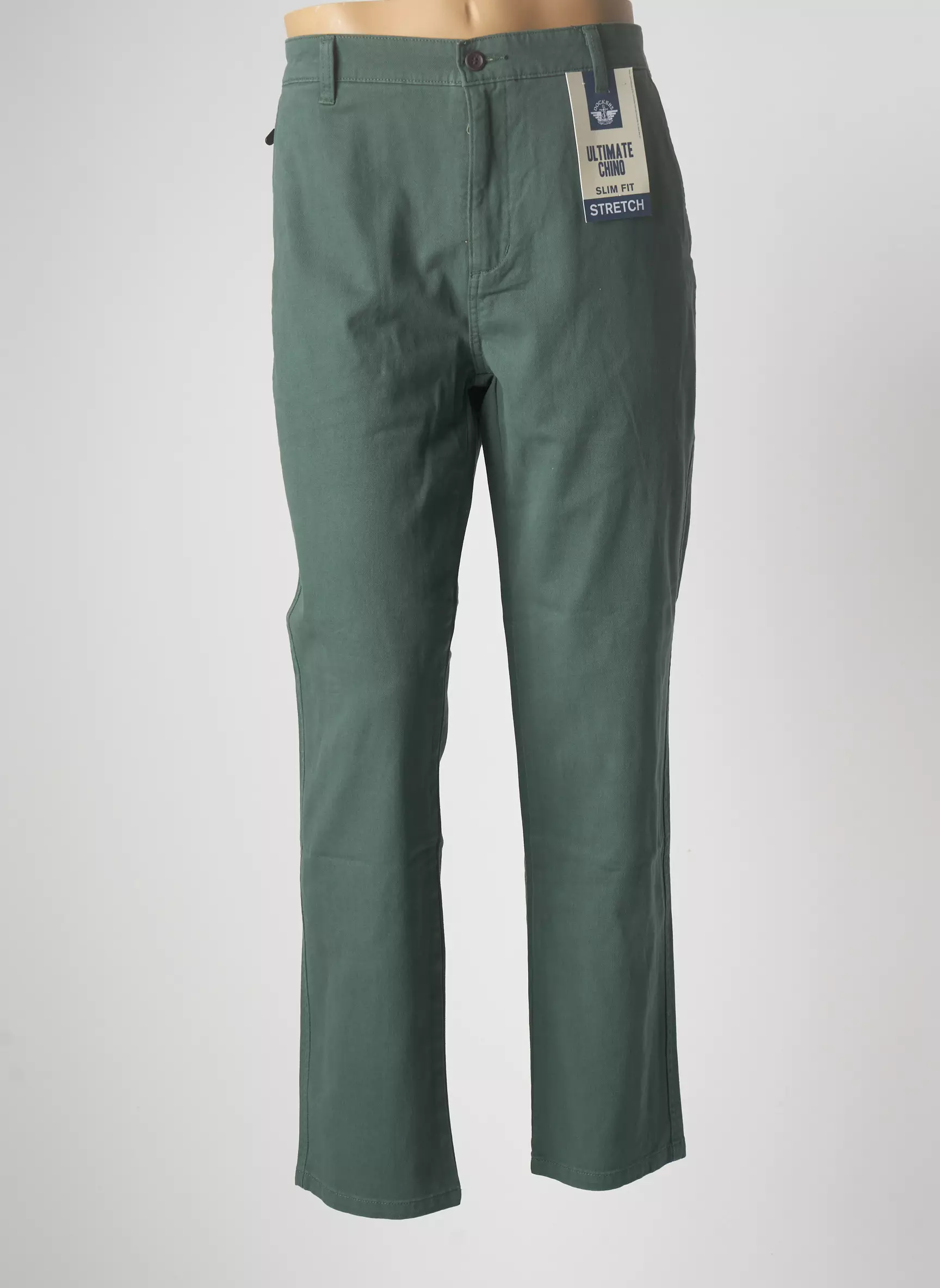 Dockers Pantalons Chino Homme couleur vert