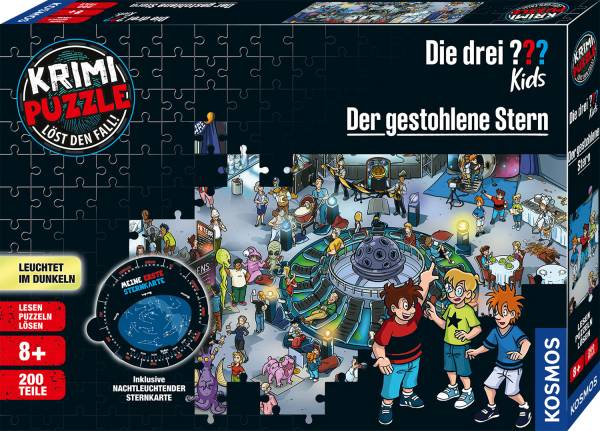 Krimipuzzle Die drei ??? Kids - Der gestohlene Stern