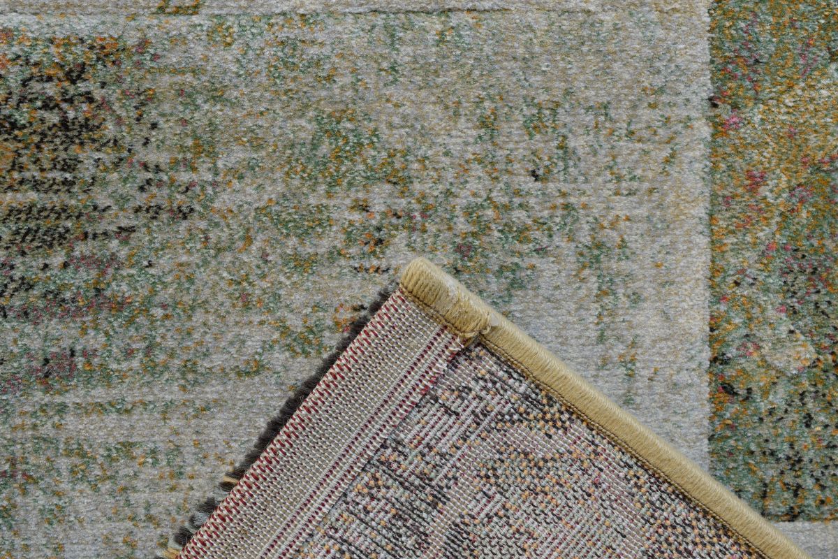 Webteppich Exellenza Beige-Grün-Hellgrün 160 x 230 cm
