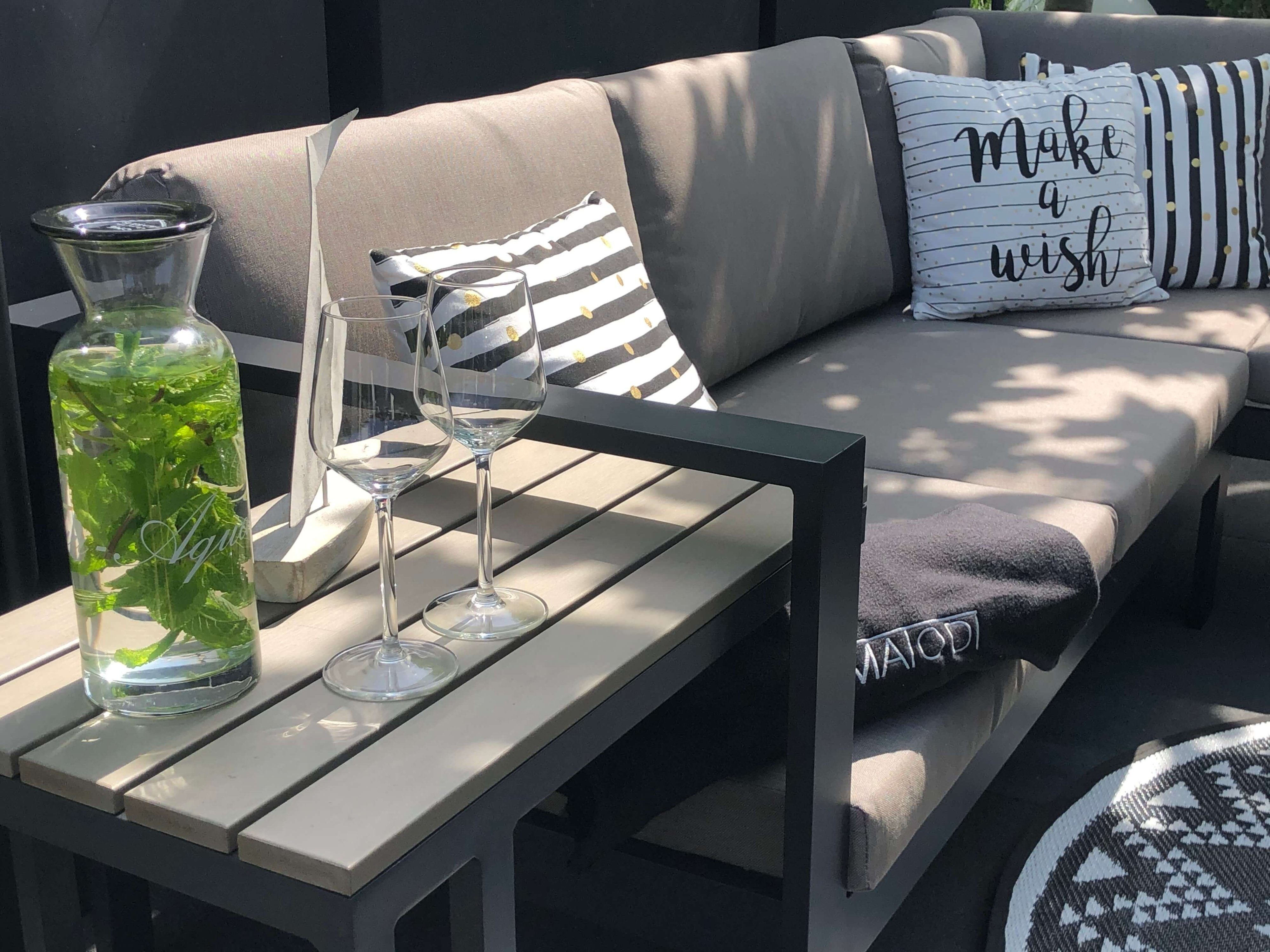 Matodi Gartenlounge-Set TAUPE