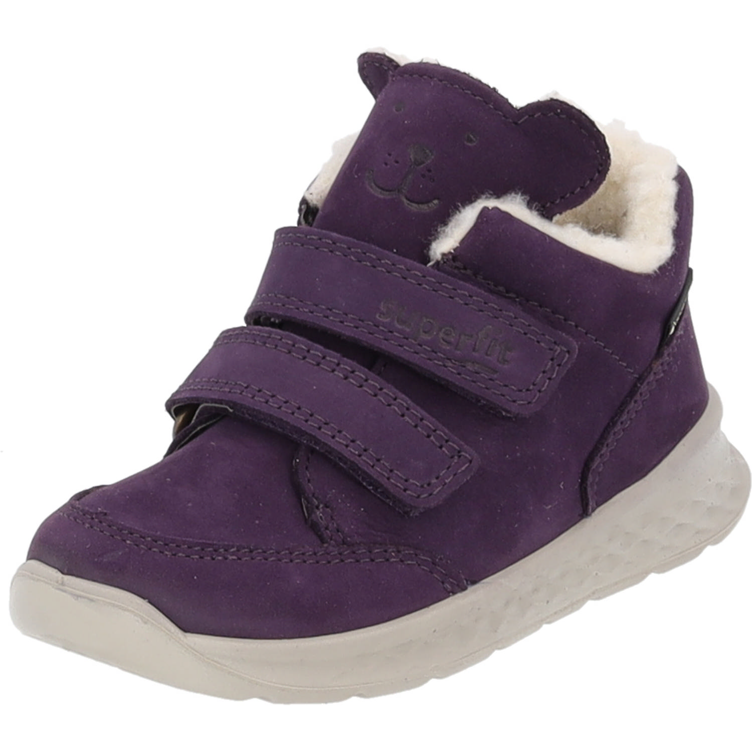 Superfit BREEZE 00372 W, Lauflernschuhe, Kinder, Lila