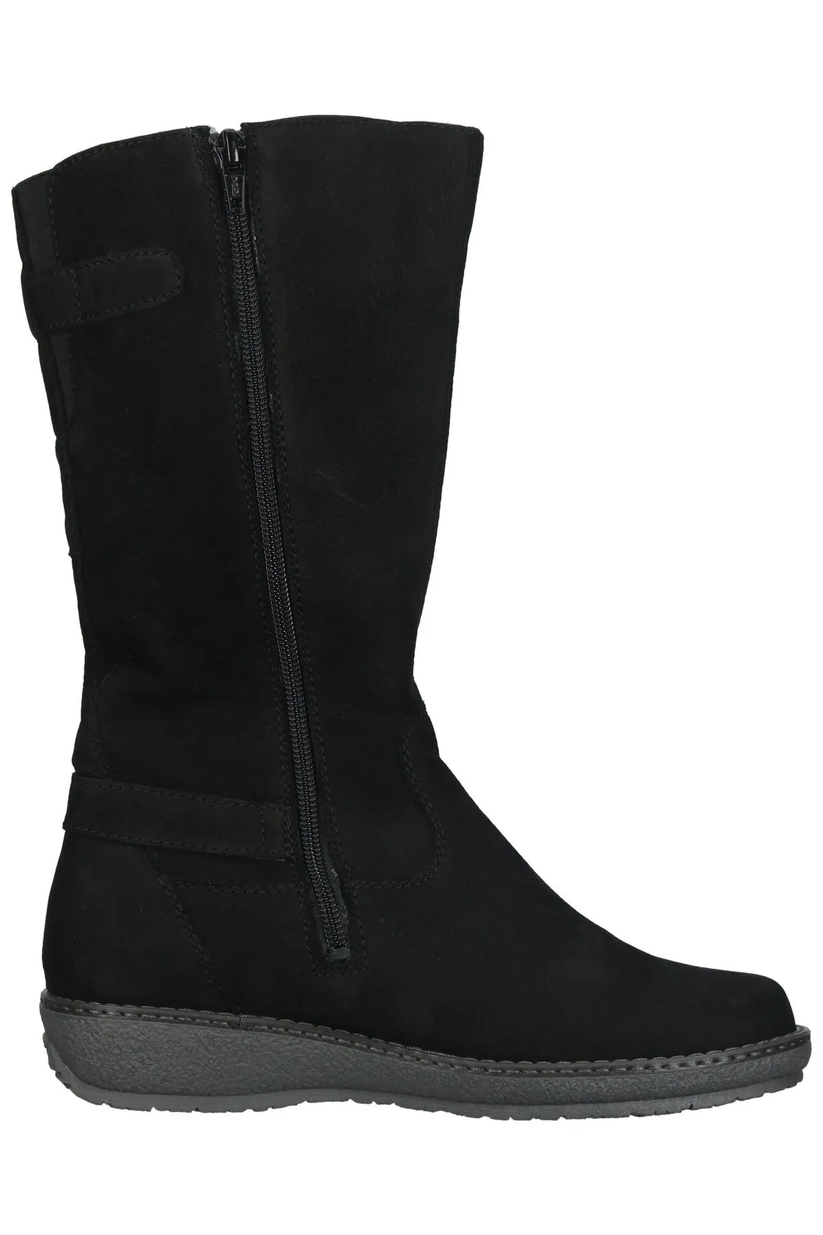 Waldläufer  Stiefel - Schwarz - Flacher Absatz
