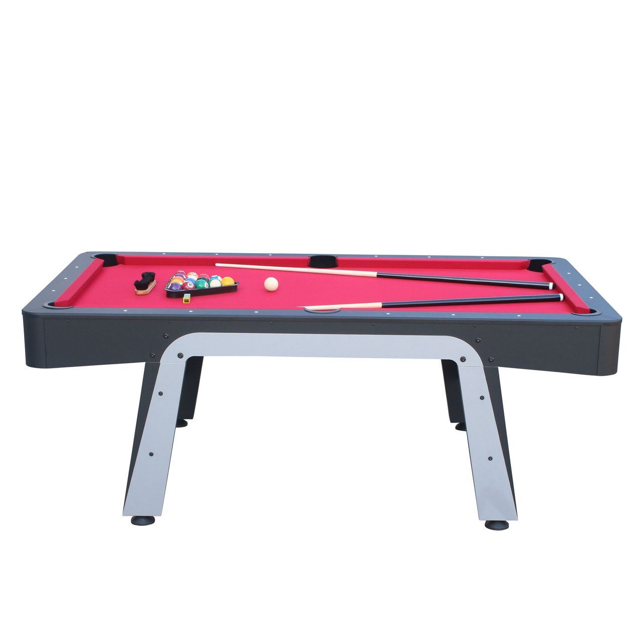Cougar Arch Pro Billardtisch Schwarz/Rot