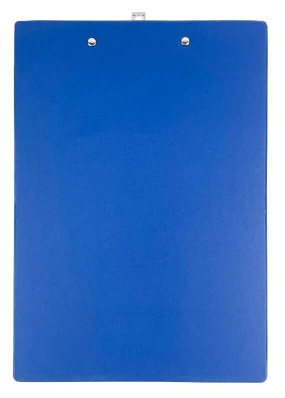 Viking Klemmbrett A4, foolscap Pappkarton, PVC (Polyvinylchlorid) Blau Hoch