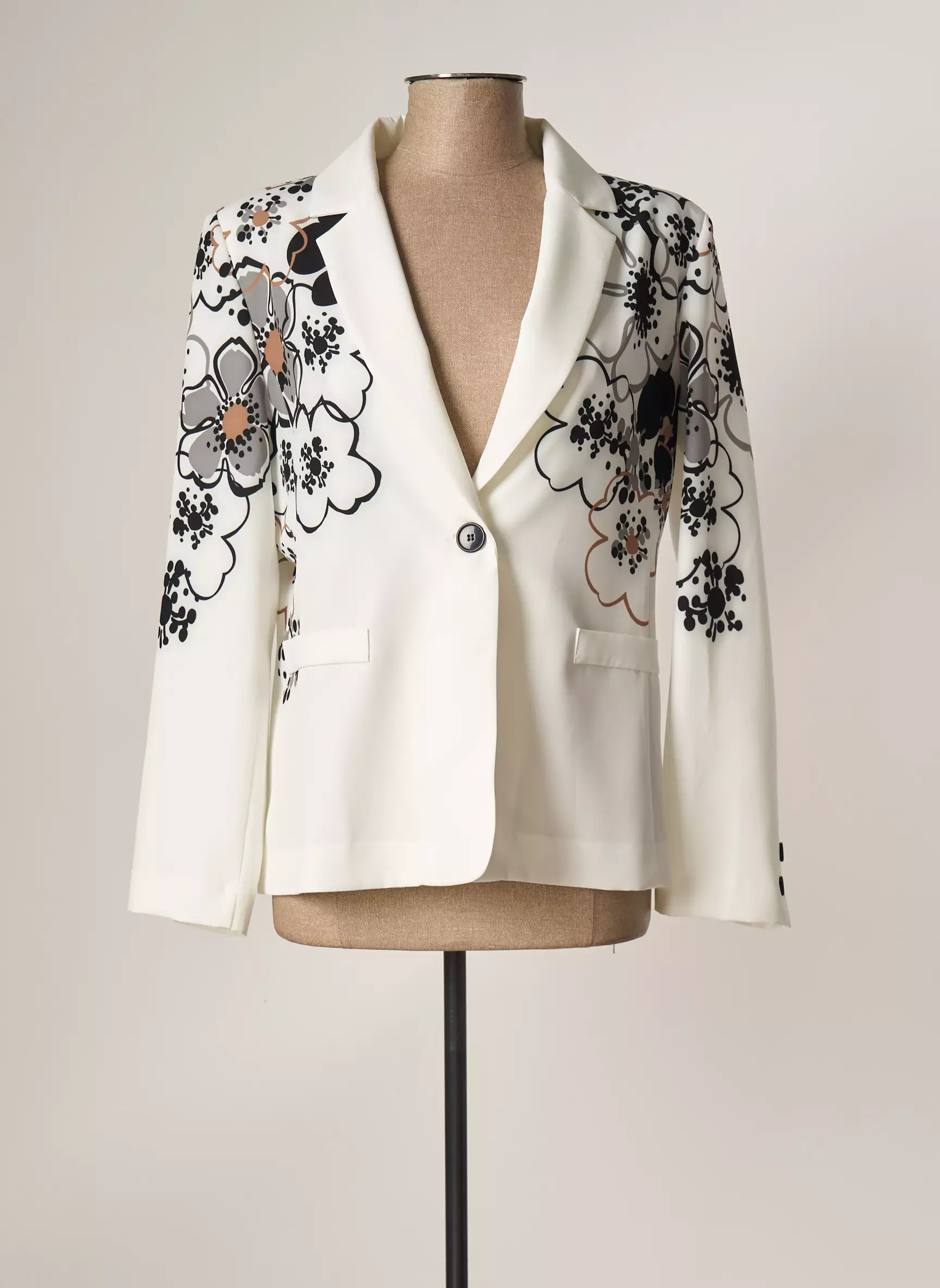 Fuego Woman Blazers Femme couleur beige