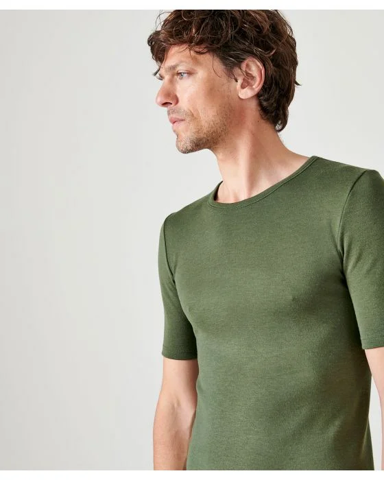 Tee-shirt manches courtes maille interlock Thermolactyl