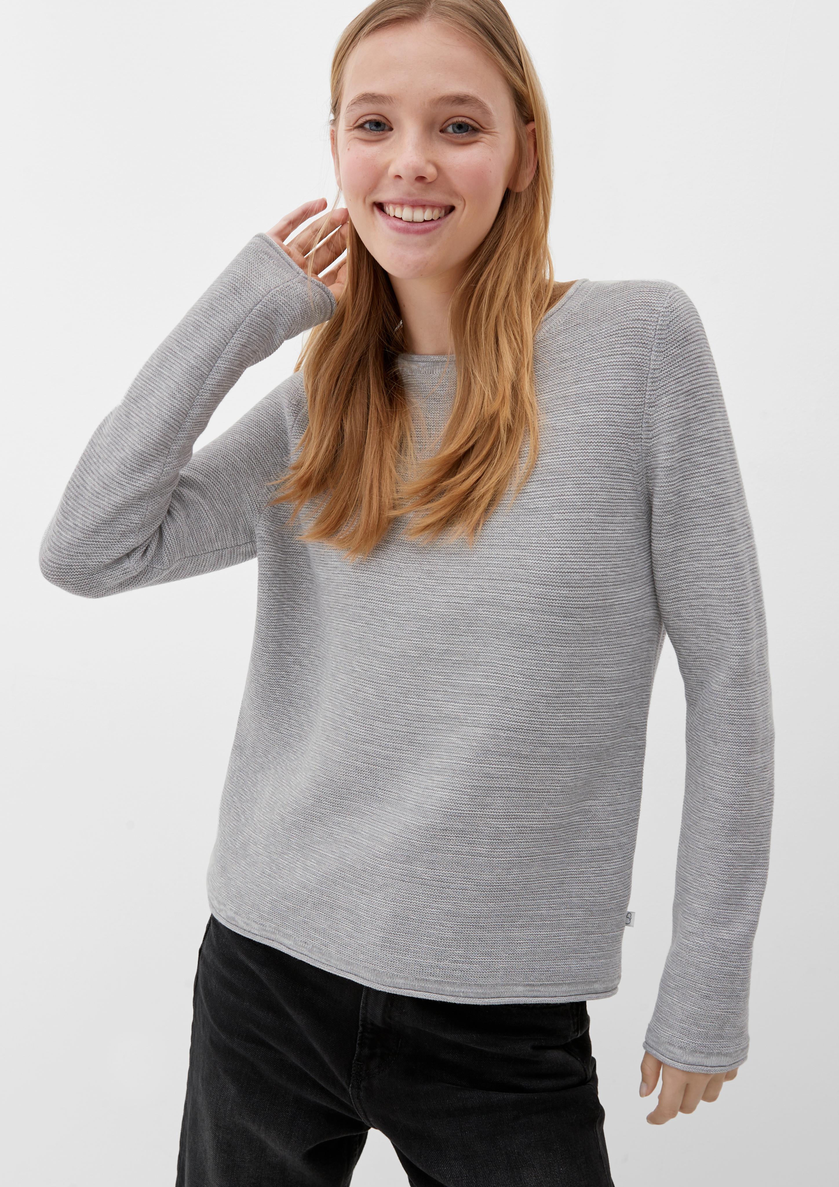 Pullover mit Rollsaumkanten  45.899.61.X014-9400