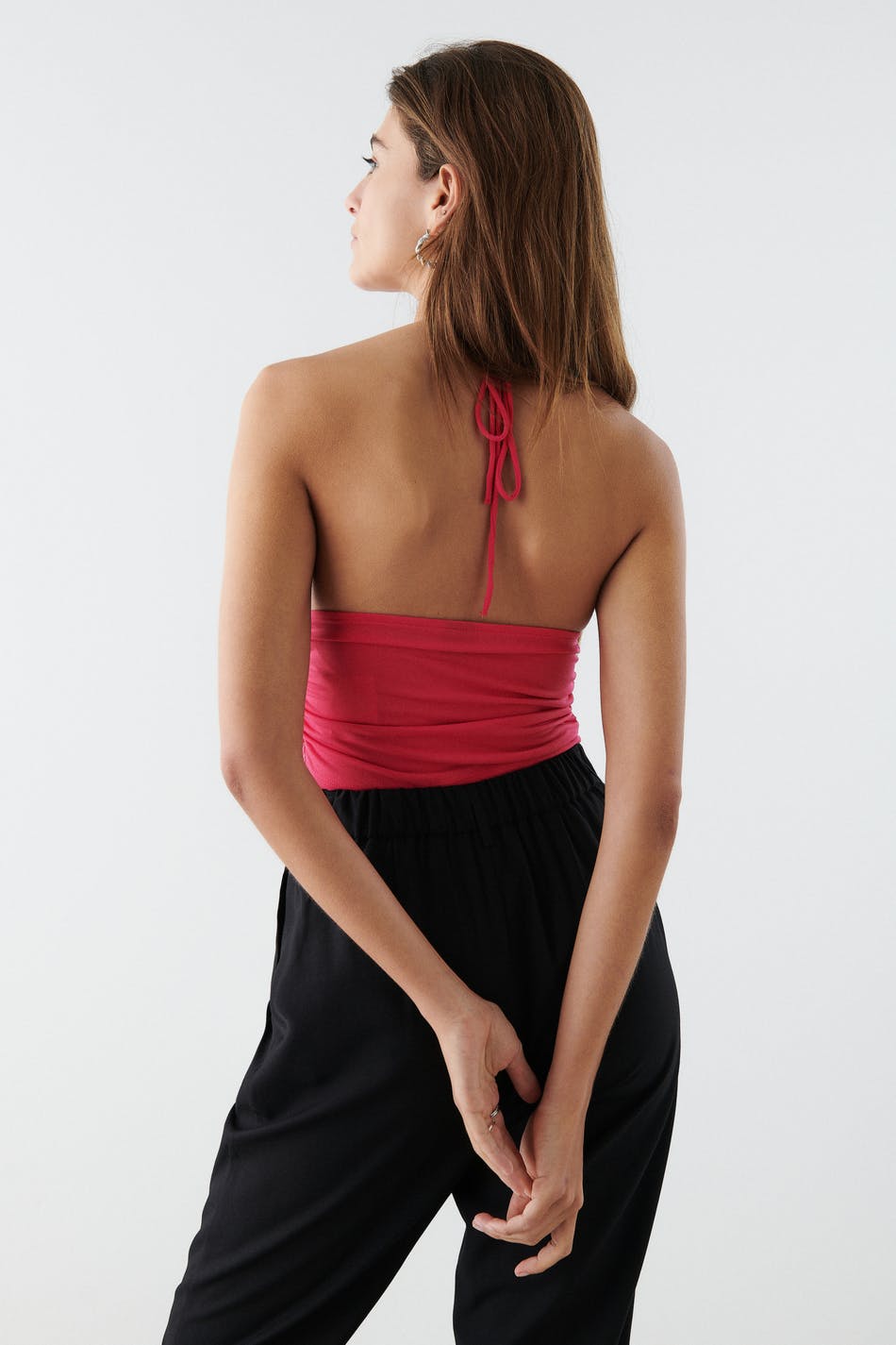 Cassie halterneck top