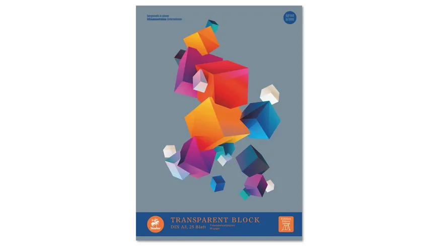 Transparentblock A3 25 Blatt