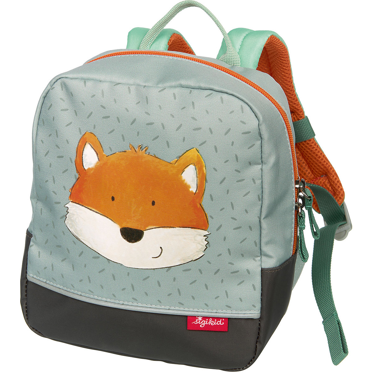 Mini-Kinderrucksack Fuchs grau
