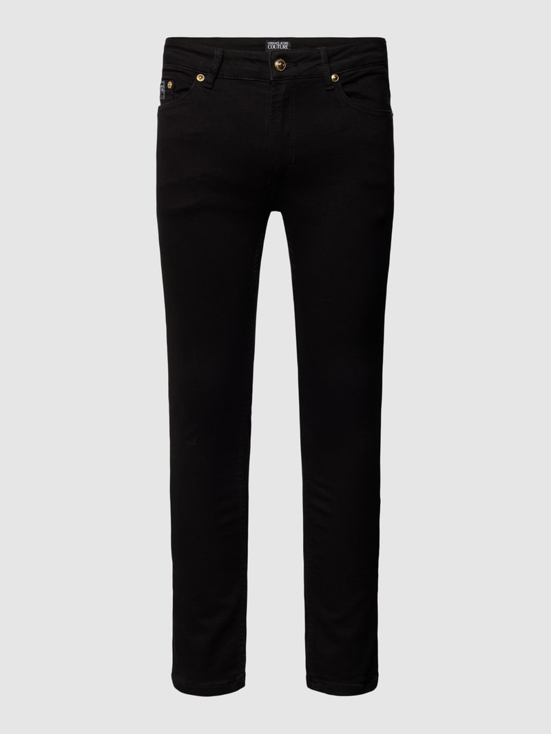 Jeans im 5-Pocket-Design Modell 'CDW' in schwarz