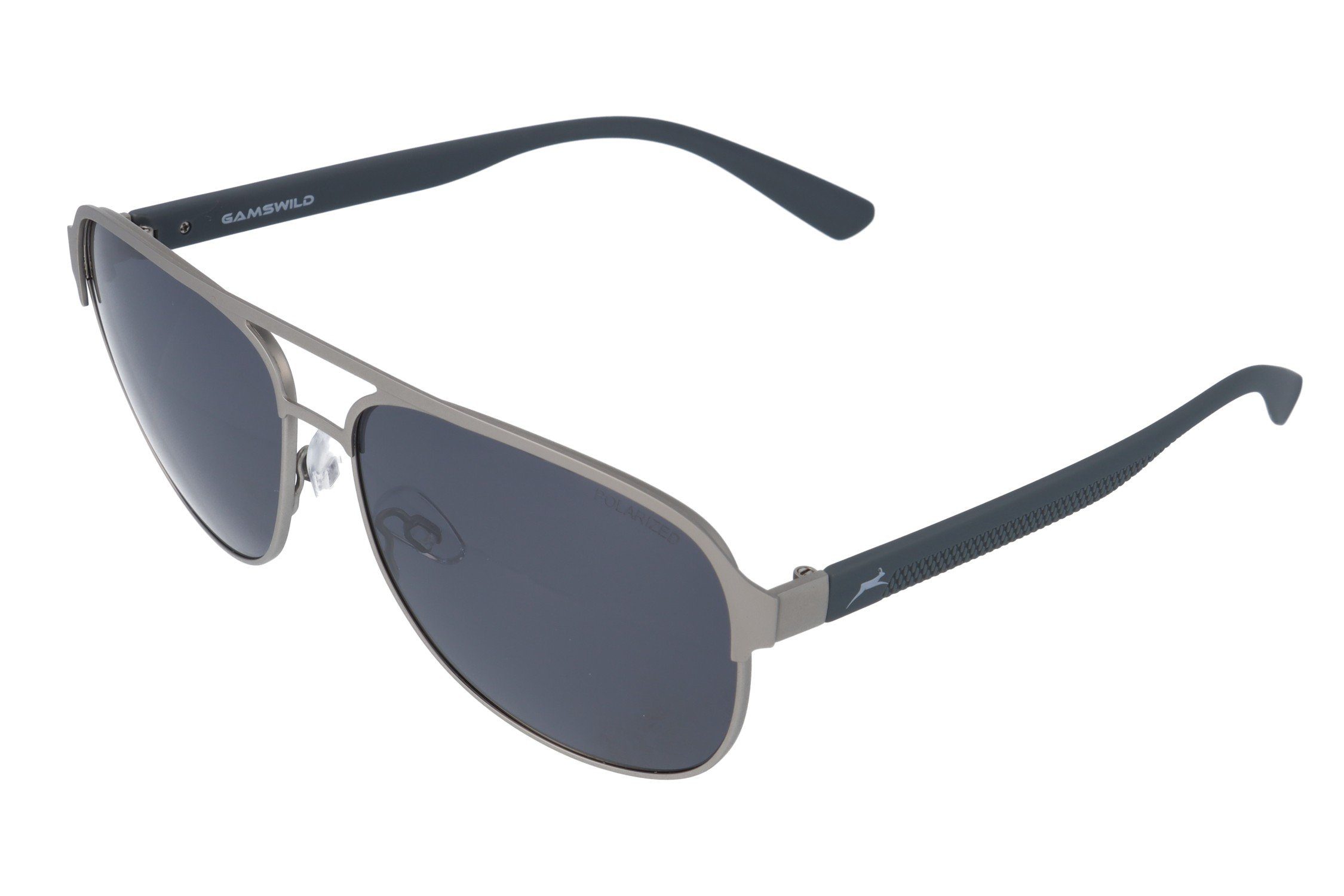 Gamswild Pilotenbrille WM4040 GAMSSTYLE Sonnenbrille Mode Brille Unisex Vollmetallrahmen