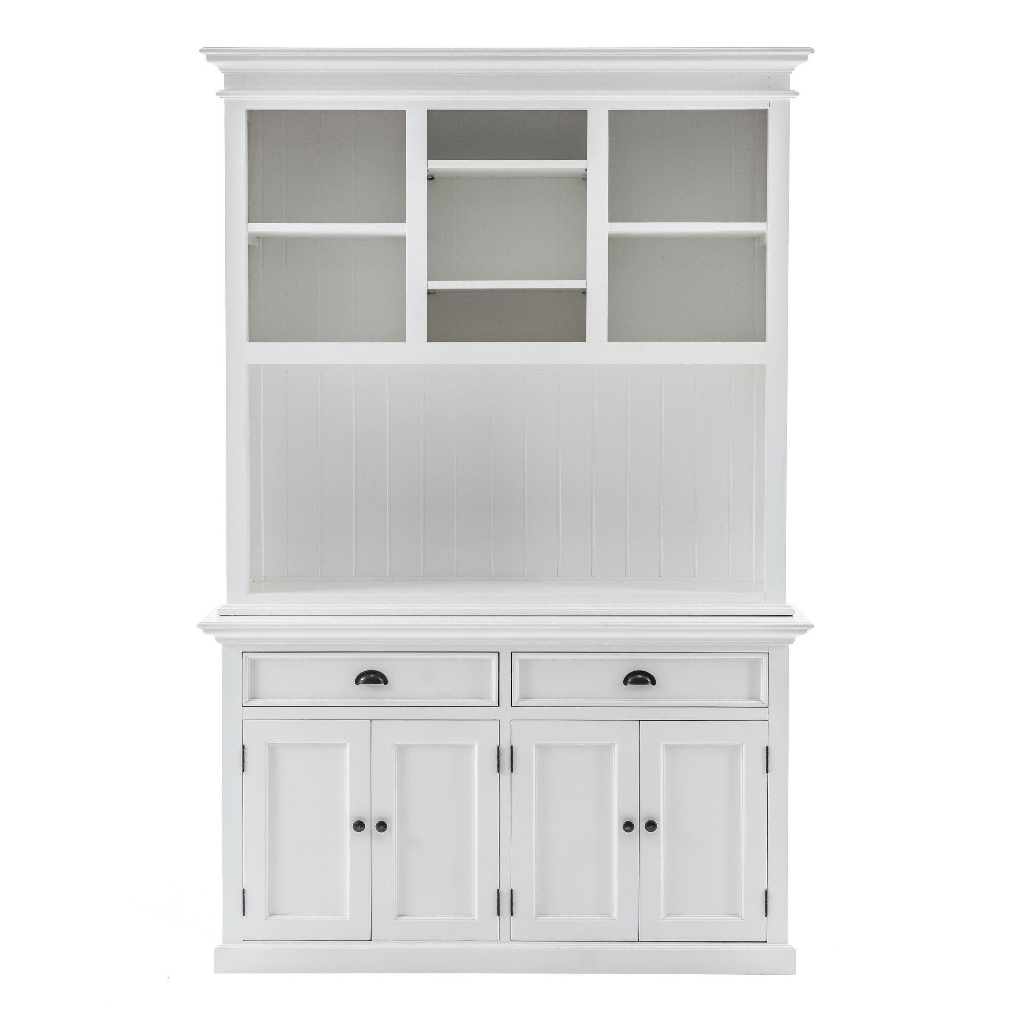 Novasolo Küchenbuffet Halifax 2 verstellbare Regale, Buffetschrank mit 2 verstellbaren Regalen