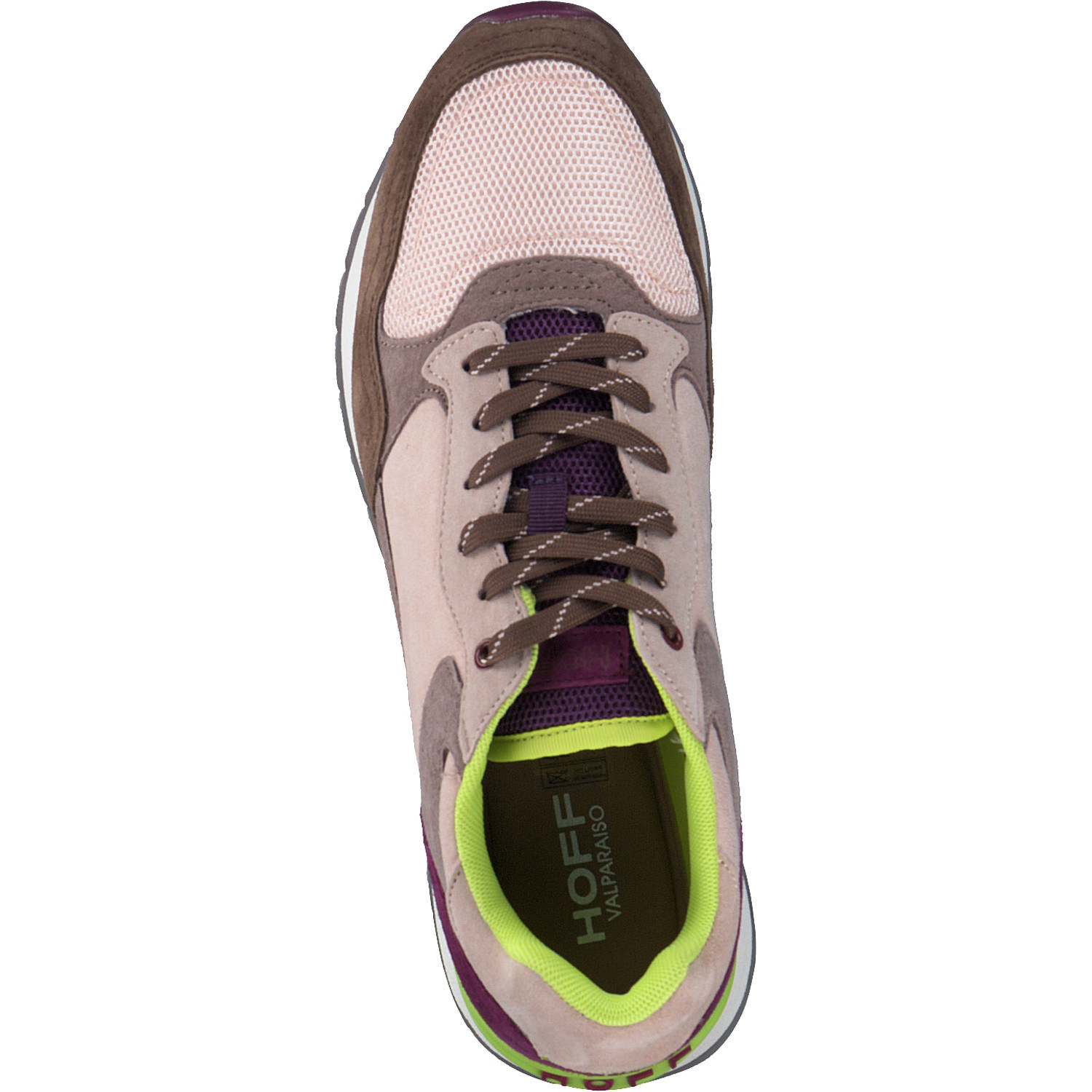 Hoff Schuhe 1230200, Schnürschuhe, Damen, beige/braun/lila/gelb