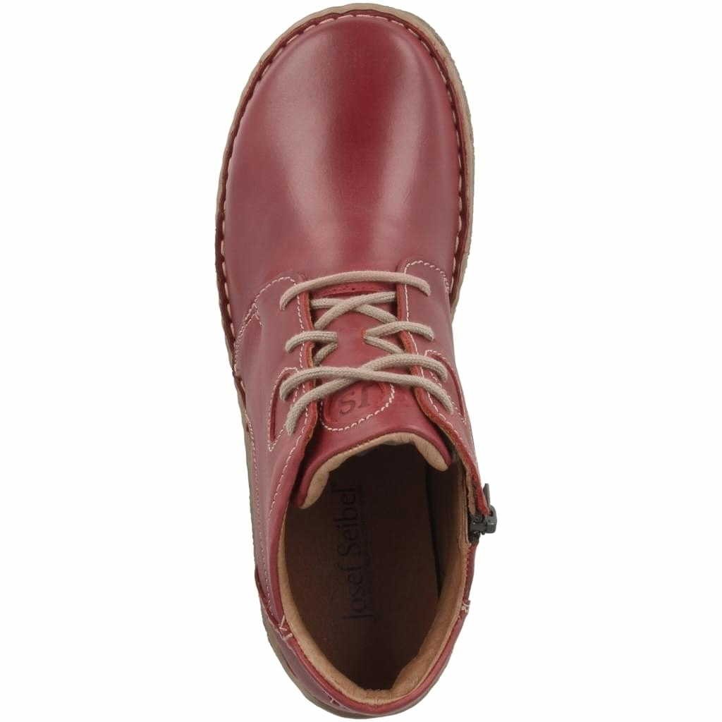 JOSEF SEIBEL Schnür-Stiefeletten rot NEELE 46