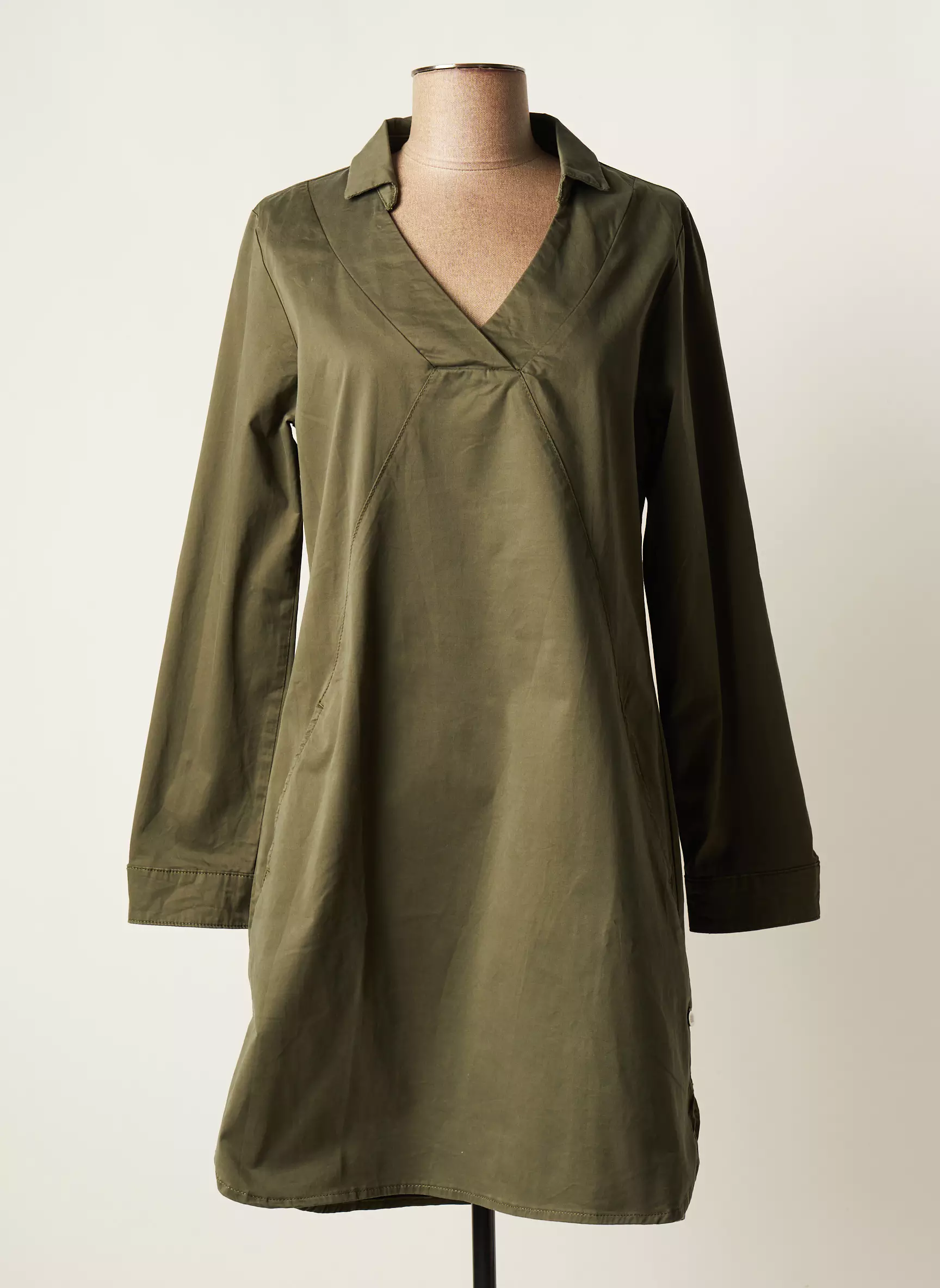 Tbs Robes Mi Longues Femme couleur vert