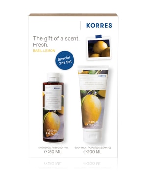 KORRES Basil Lemon Körperpflegeset-450 ml