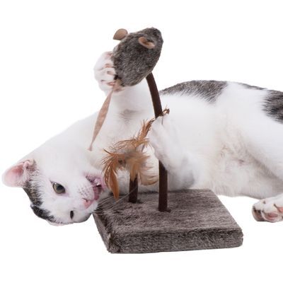 Katzenspielbrett Wild Mouse mit Sound und LED