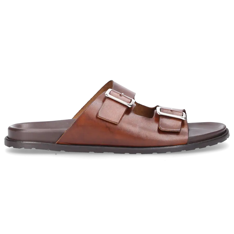 Budapester - Sandalen M6853 Kalbsleder - braun