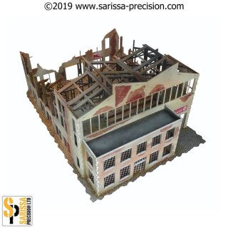 Stalingrad Tractor Plant & Entrance Set (28mm)