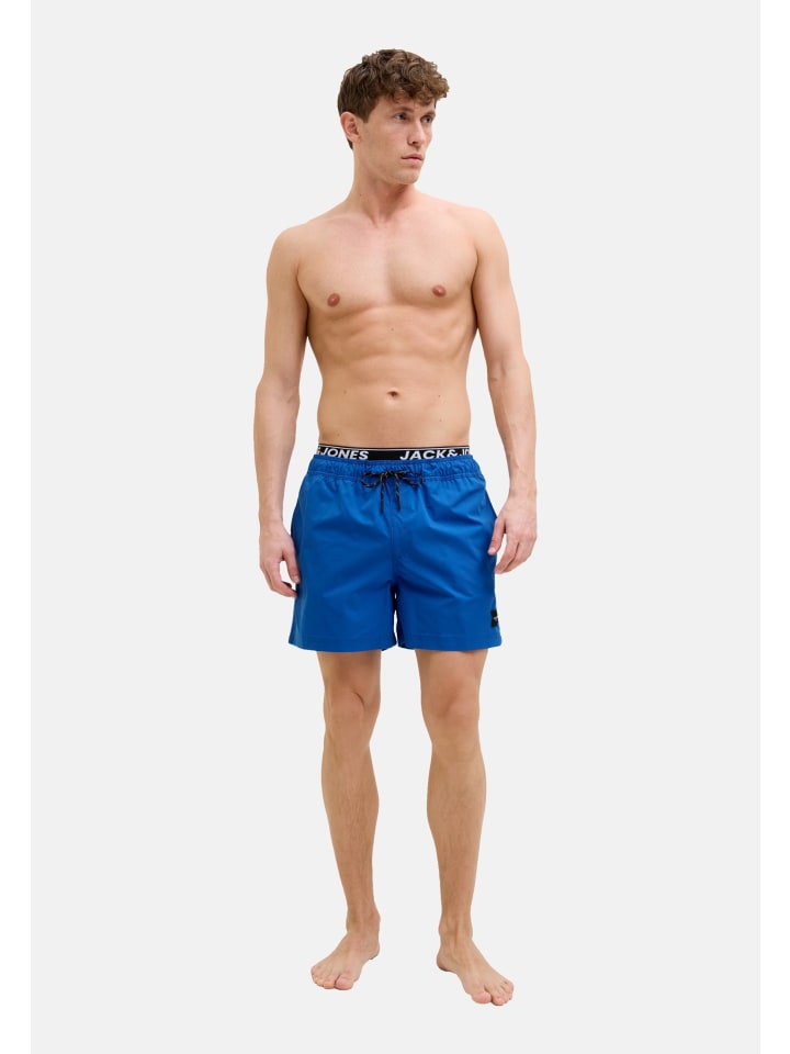 Jack & Jones Bade-Shorts 'Maui' in blau günstig kaufen