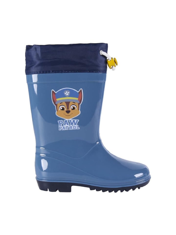Paw Patrol Paw Patrol Wasserdichte Stiefel Regenstiefel Gummistiefel für Kinder in Blau günstig kaufen