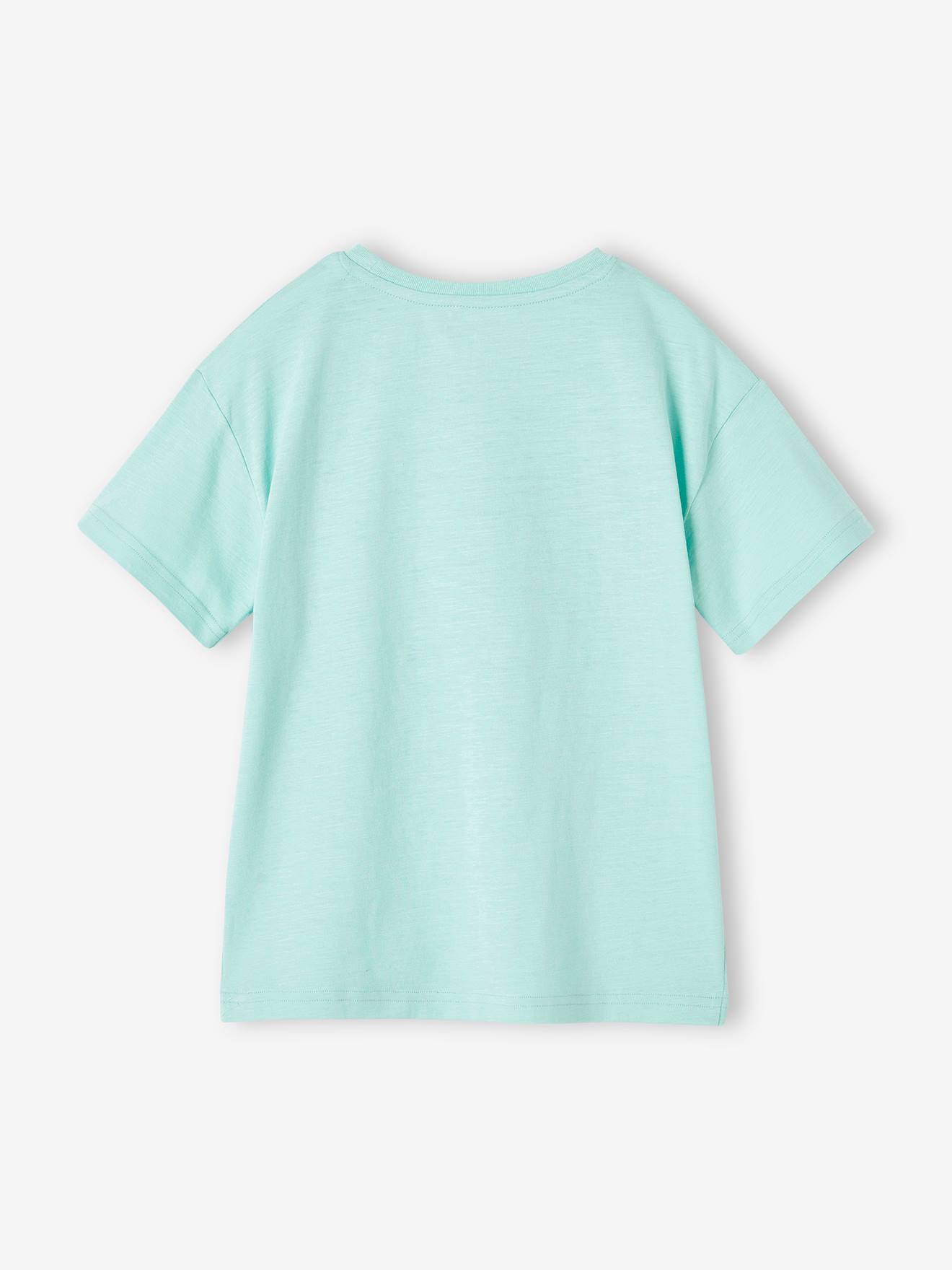 Vertbaudet Jungen T-Shirt mit Recycling-Baumwolle - türkis