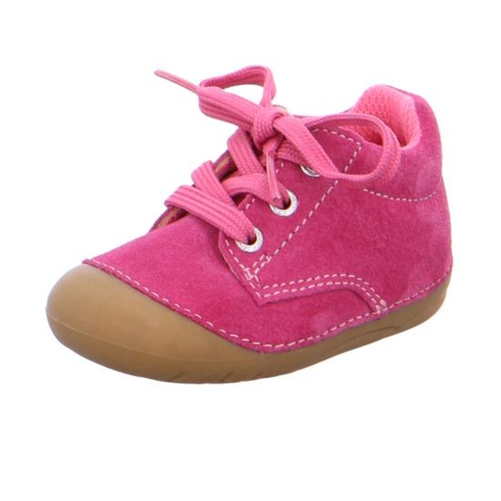 LURCHI Mädchen Halbschuhe rot Lauflernschuh
