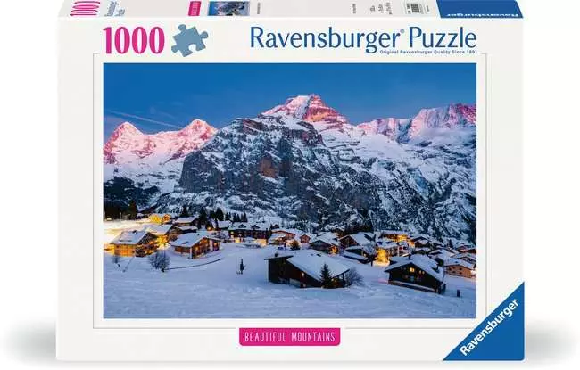 Puzzle 1000 Teile - Berner Oberland, Mürren