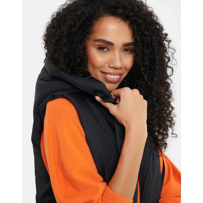 Threadbare Shelly Hooded Steppweste Damen
