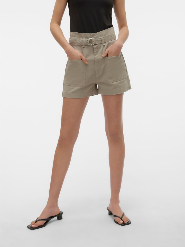 Vero Moda Jeans-Shorts in Laurel Oak günstig kaufen
